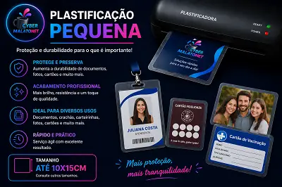 Plastificação Pequena