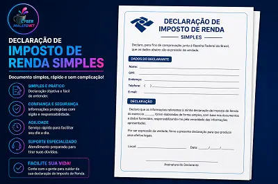 Declaração de Imposto de Renda (Simples)